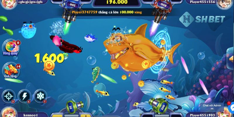 bắn cá 3d online Những điểm nổi bật của game bắn cá 3d online